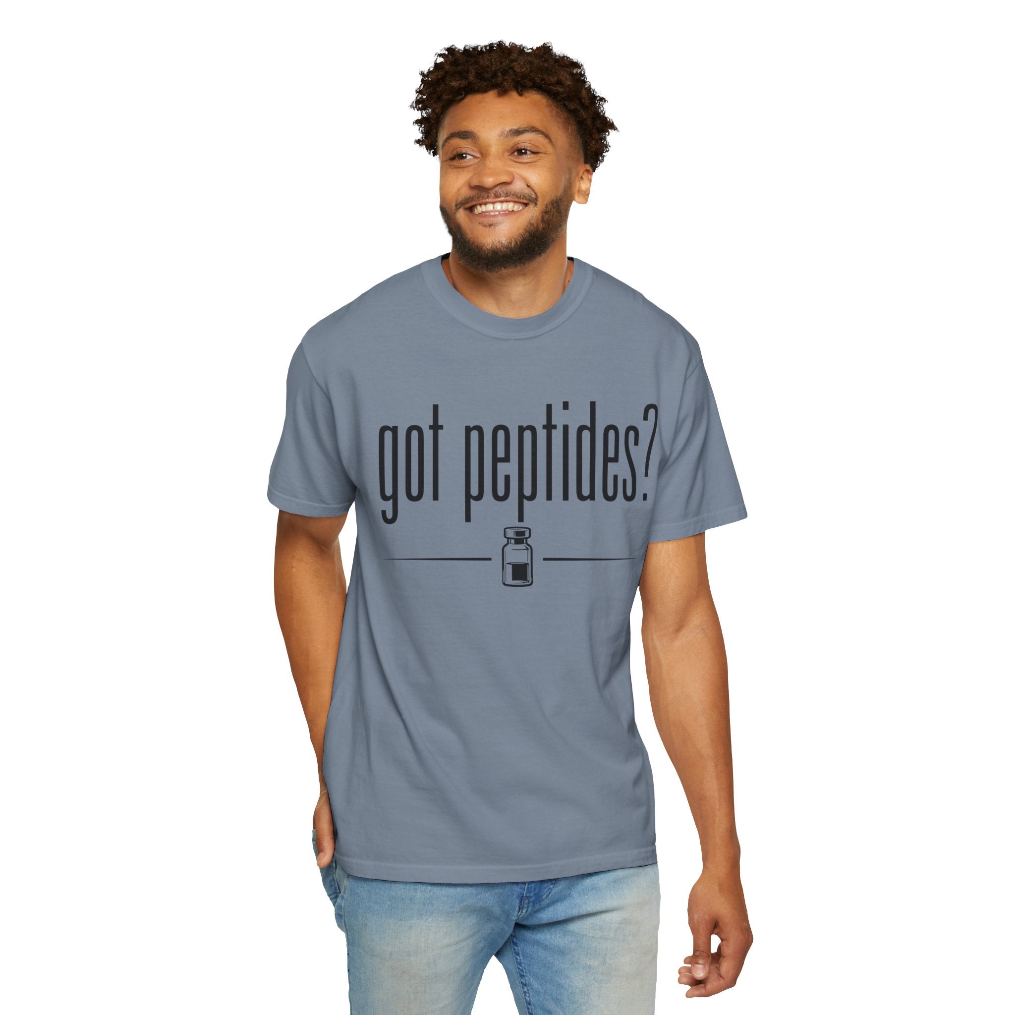 Got Peptides? T-shirt — Subtle Fitness Science Tee