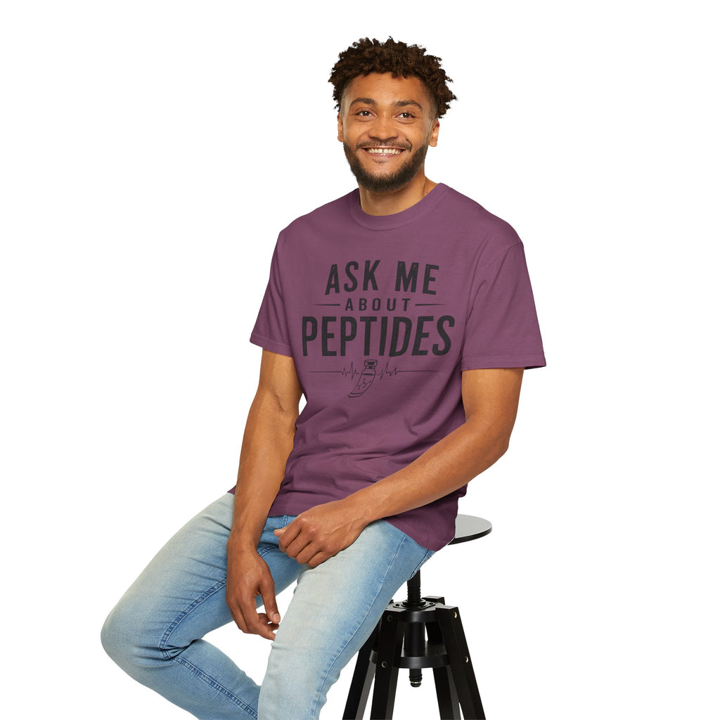 Ask Me About Peptides T-Shirt