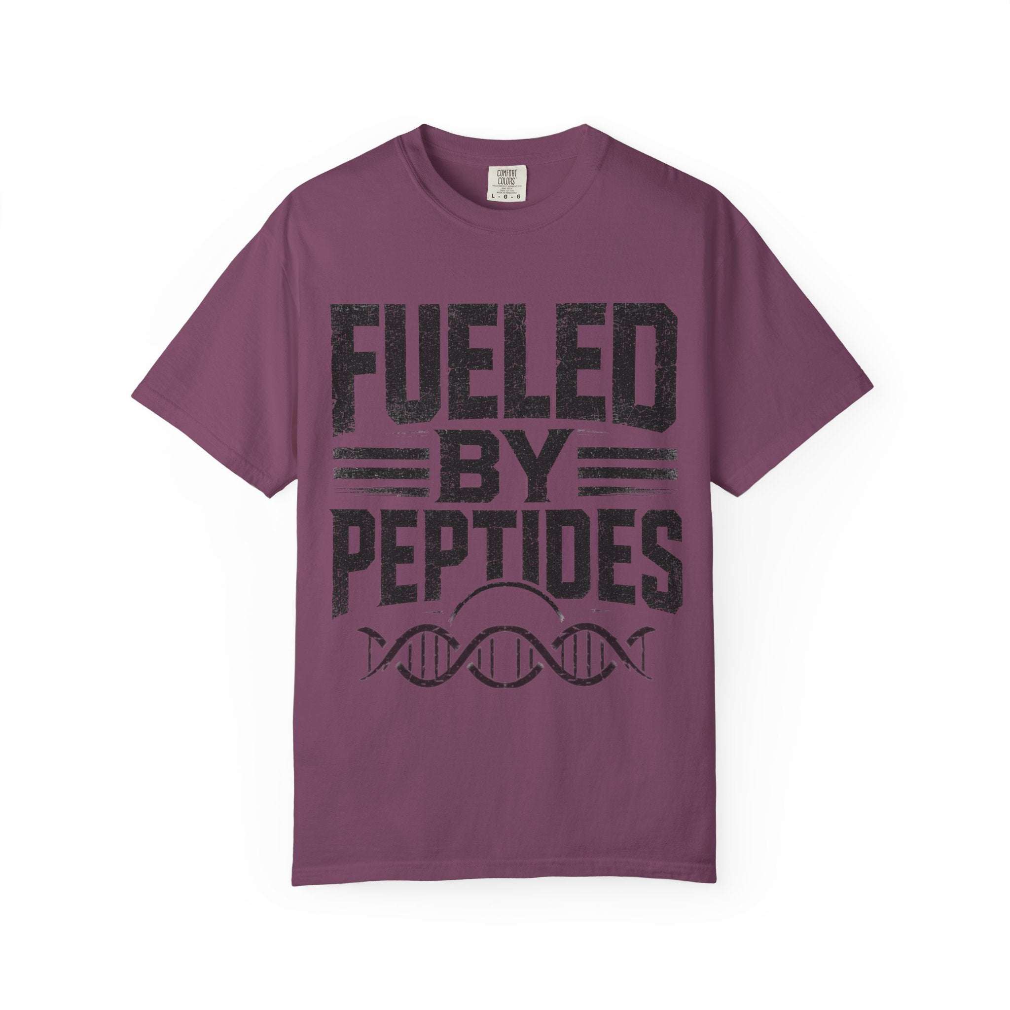 Fueled by Peptides T-Shirt — Biohacker, Fitness Graphic Tee