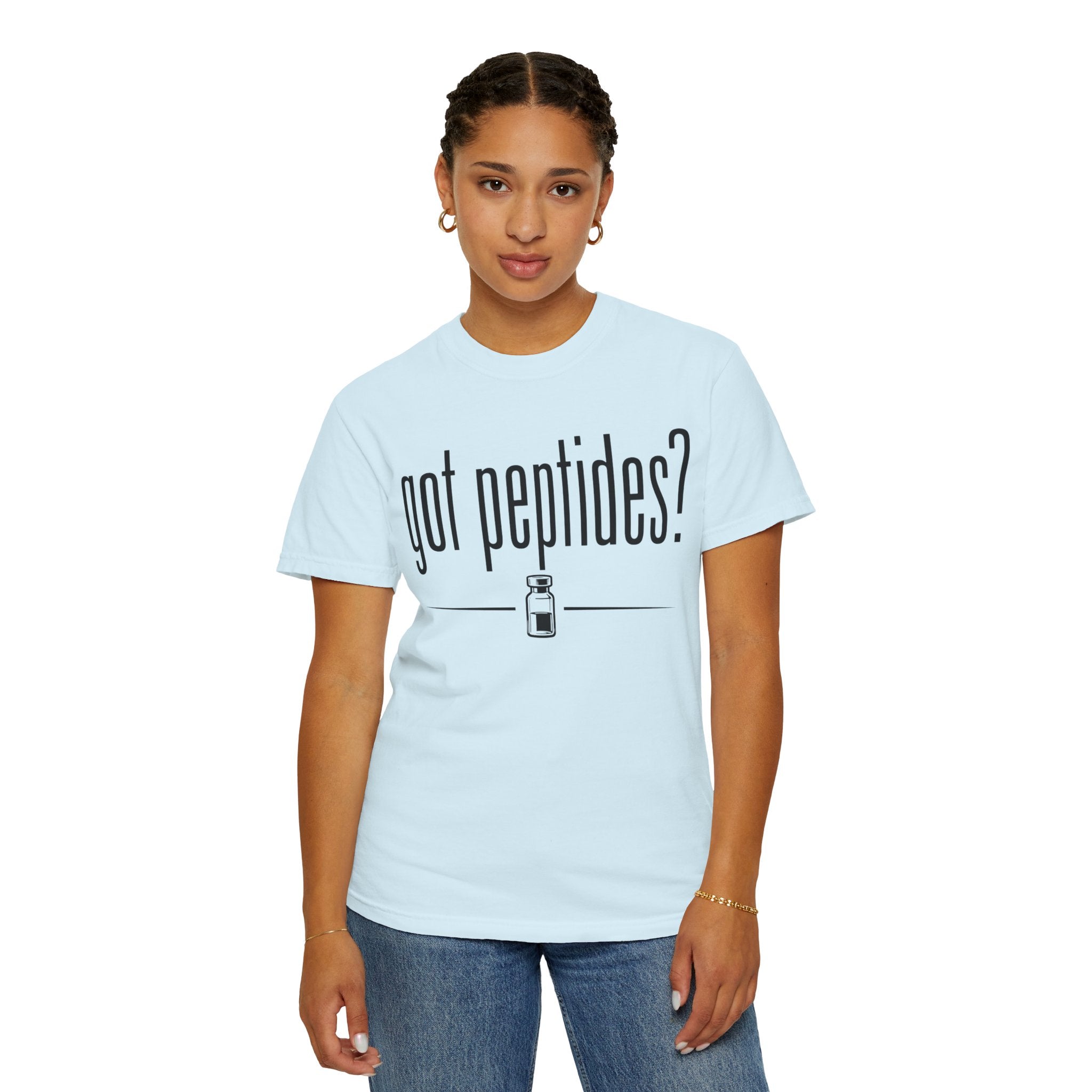 Got Peptides? T-shirt — Subtle Fitness Science Tee