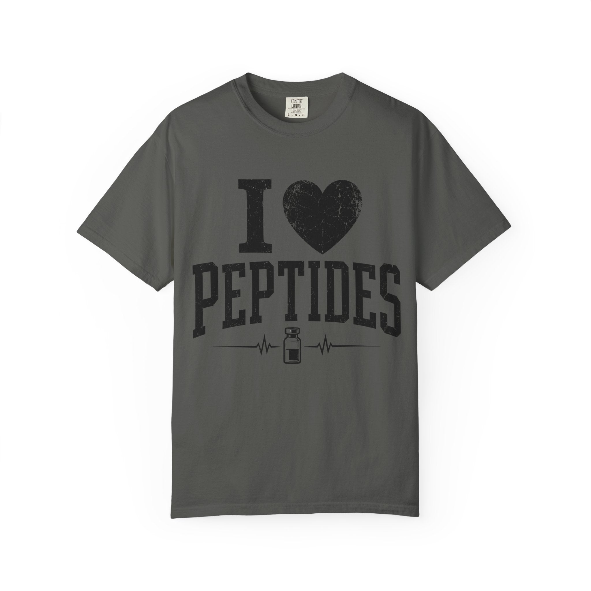 I Love Peptides T-Shirt — Peptide Researcher & Biohacker Graphic Tee