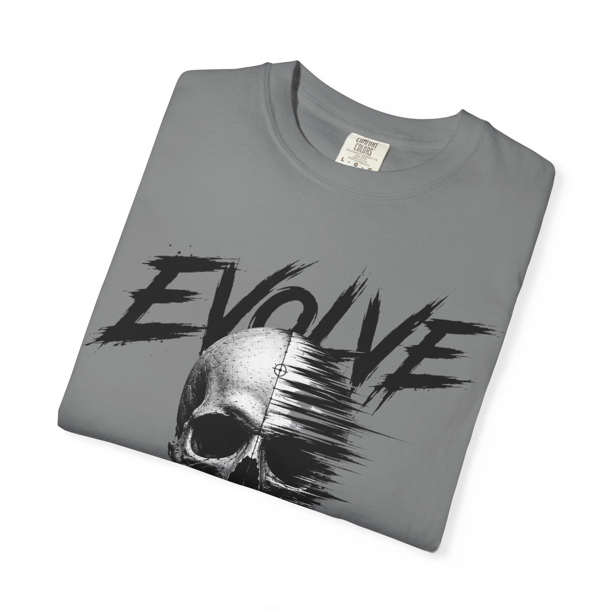 Evolve Skull Barbell T-Shirt — Fitness & Strength Gym Tee