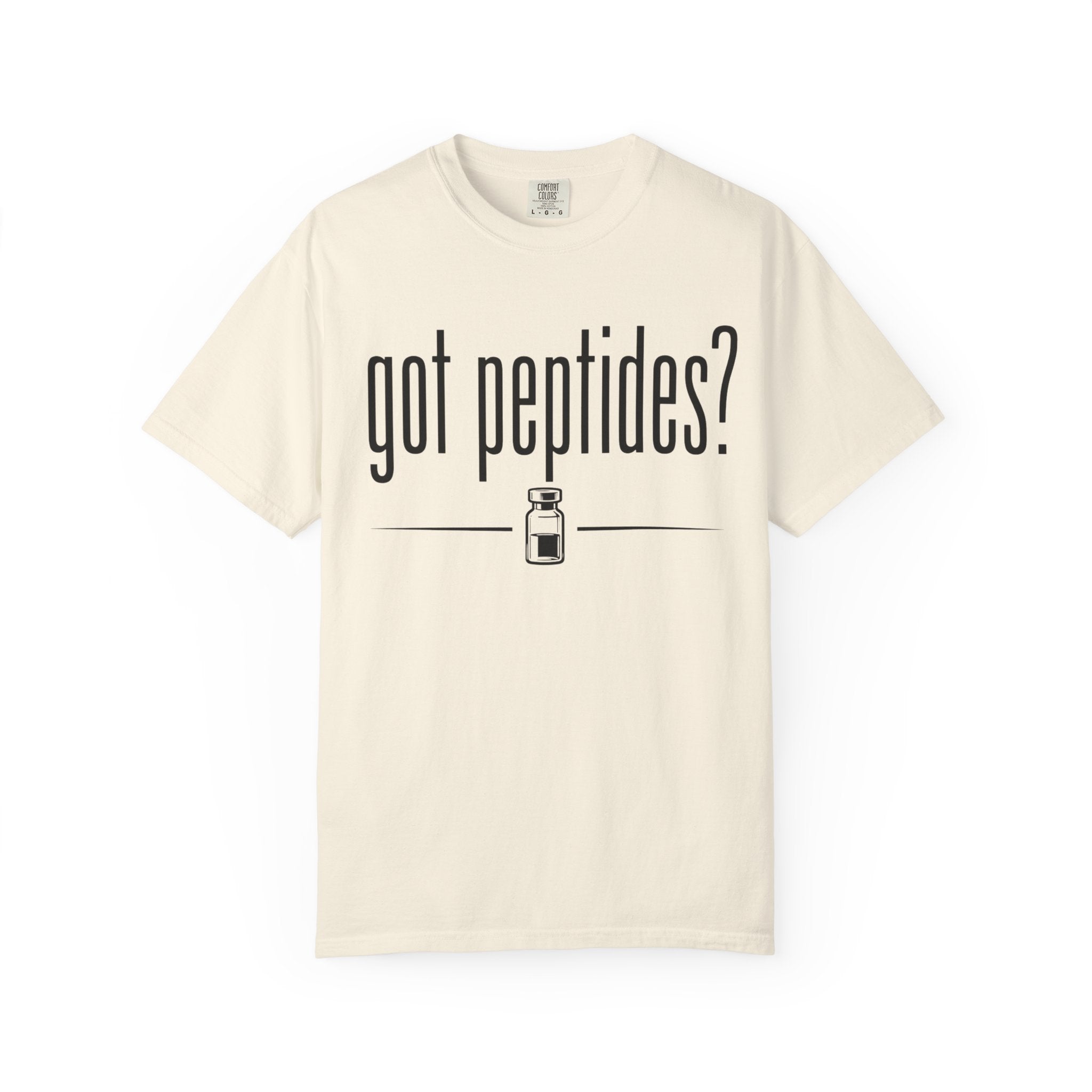 Got Peptides? T-shirt — Subtle Fitness Science Tee