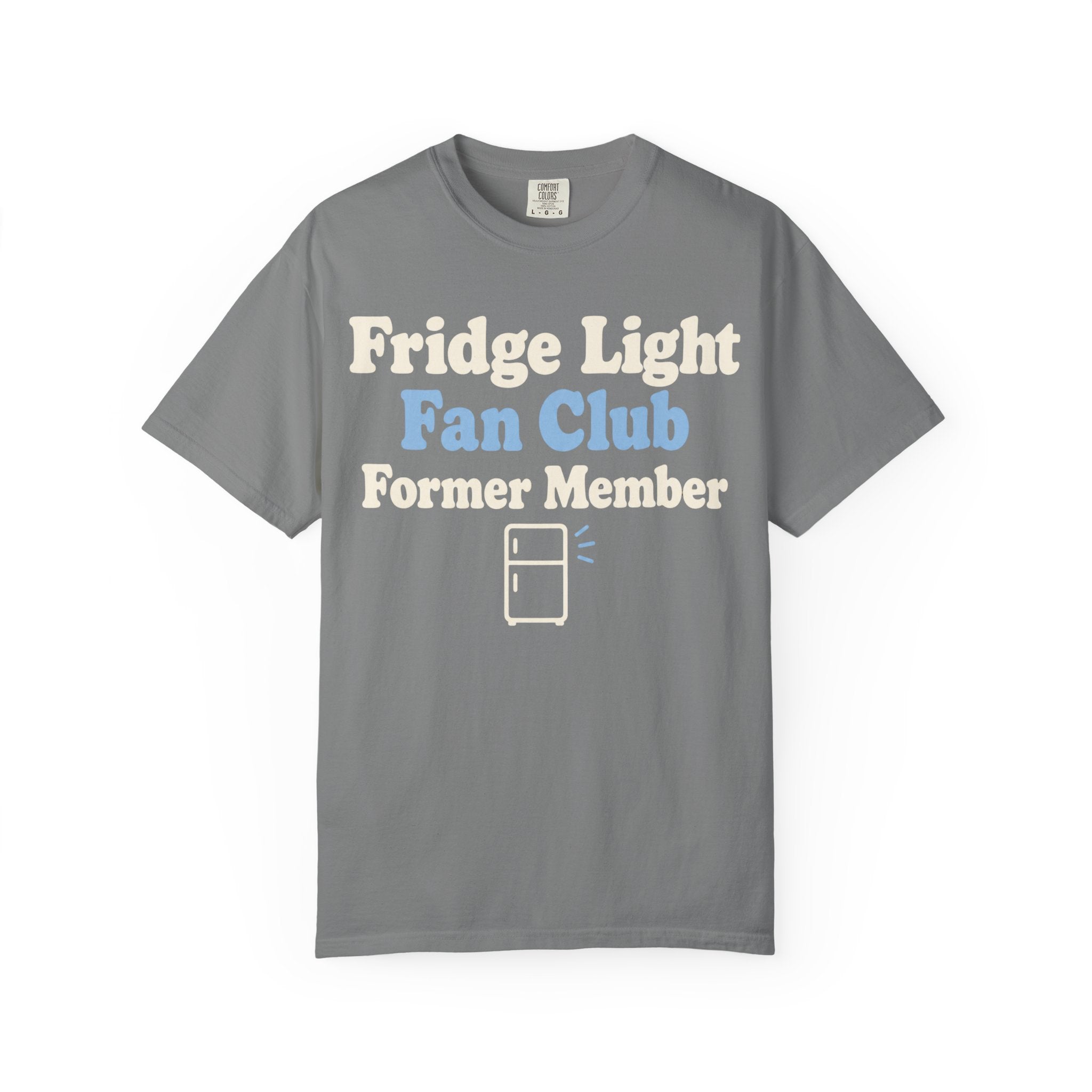 Fridge Light Fan Club Former Member T-Shirt — Funny GLP Research & Weight Loss Humor