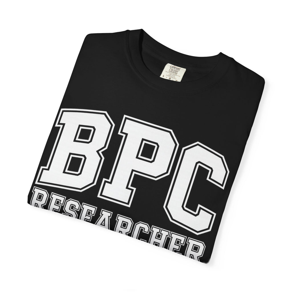 BPC Researcher T-Shirt — Collegiate Style Science Tee