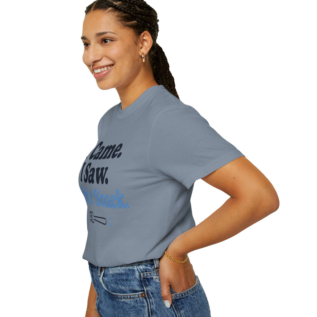 Funny T-Shirt — "I Came. I Saw. I Didn't Snack." Weight Loss & GLP Humor