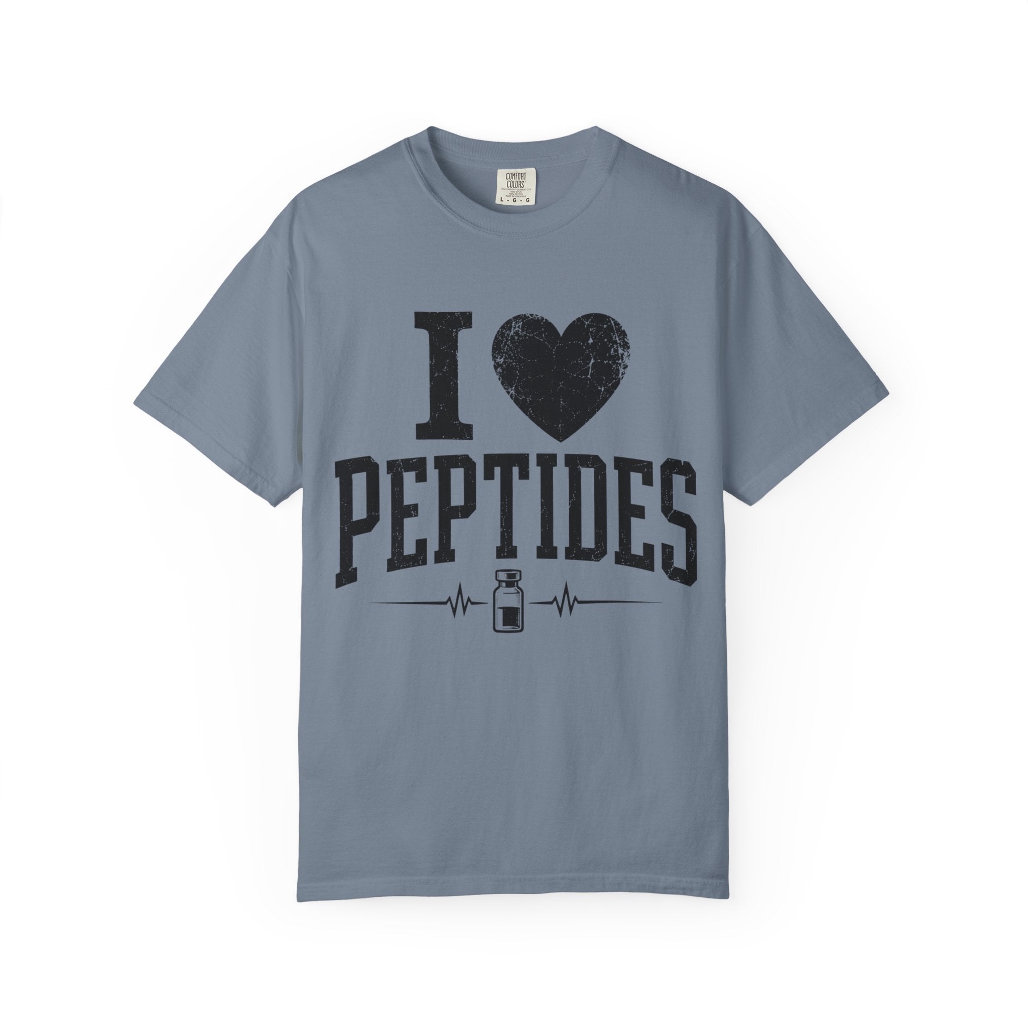 I Love Peptides T-Shirt — Peptide Researcher & Biohacker Graphic Tee