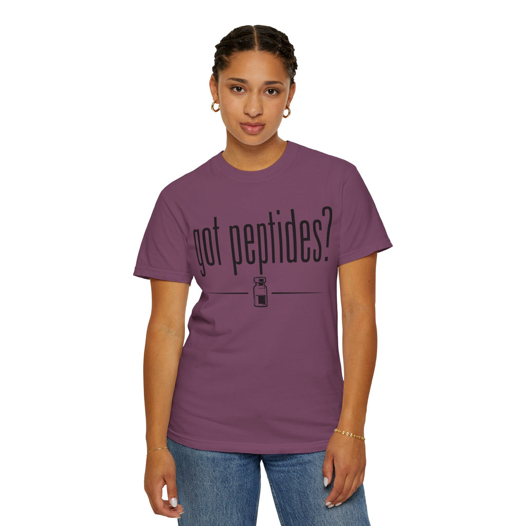 Got Peptides? T-shirt — Subtle Fitness Science Tee