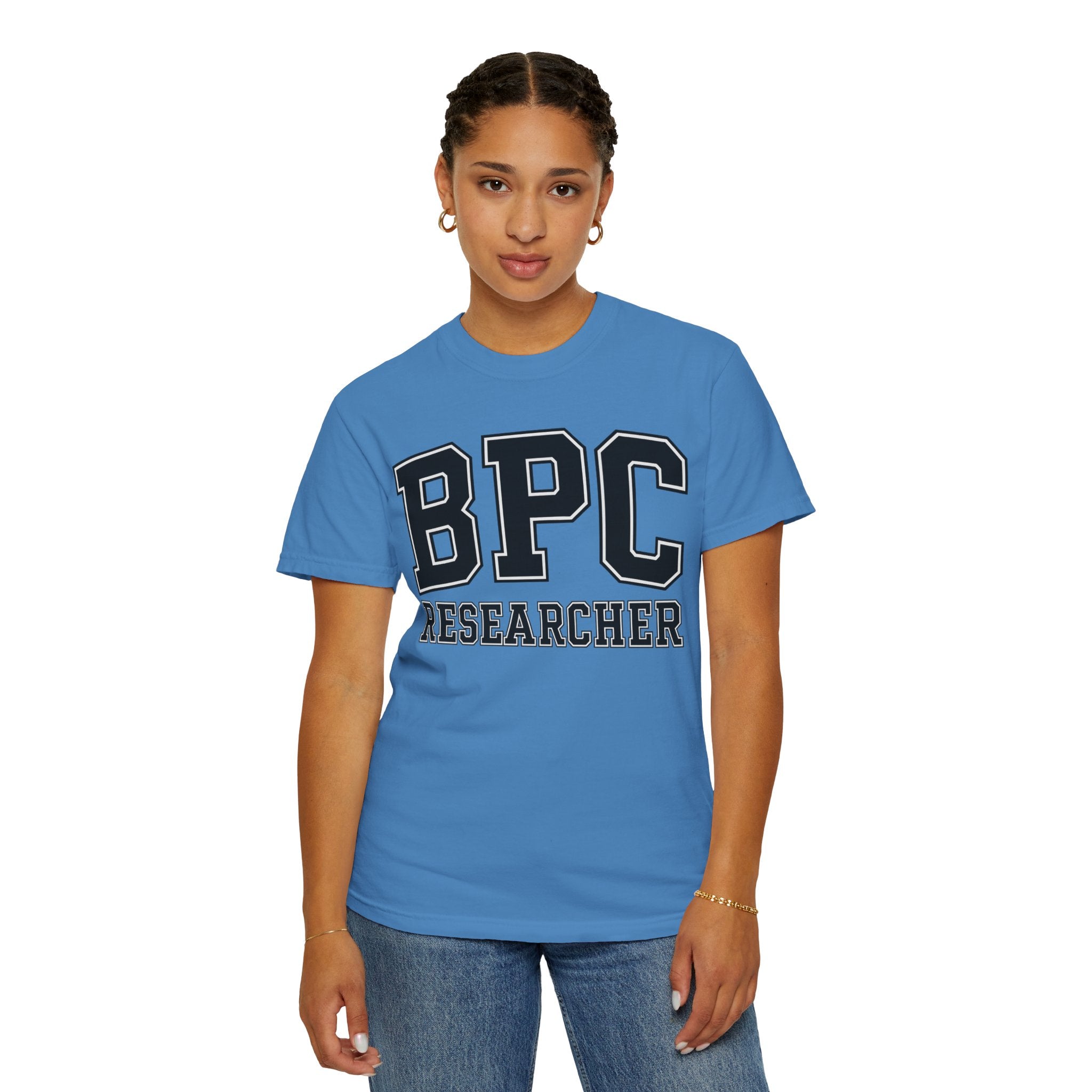 BPC Researcher T-Shirt — Collegiate Biohacker Tee for BPC-157 Enthusiasts