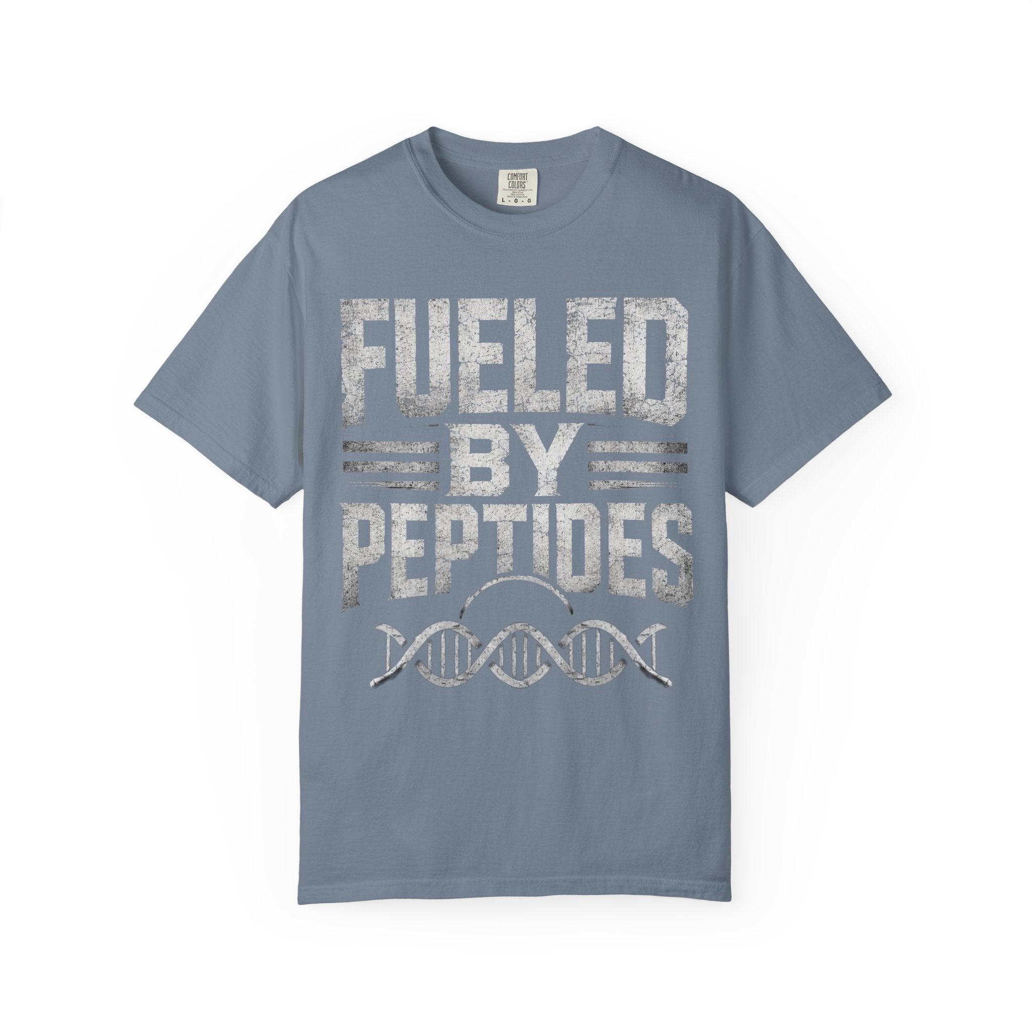 Fueled By Peptides T-Shirt — Peptide Researcher & Biohacker Tee