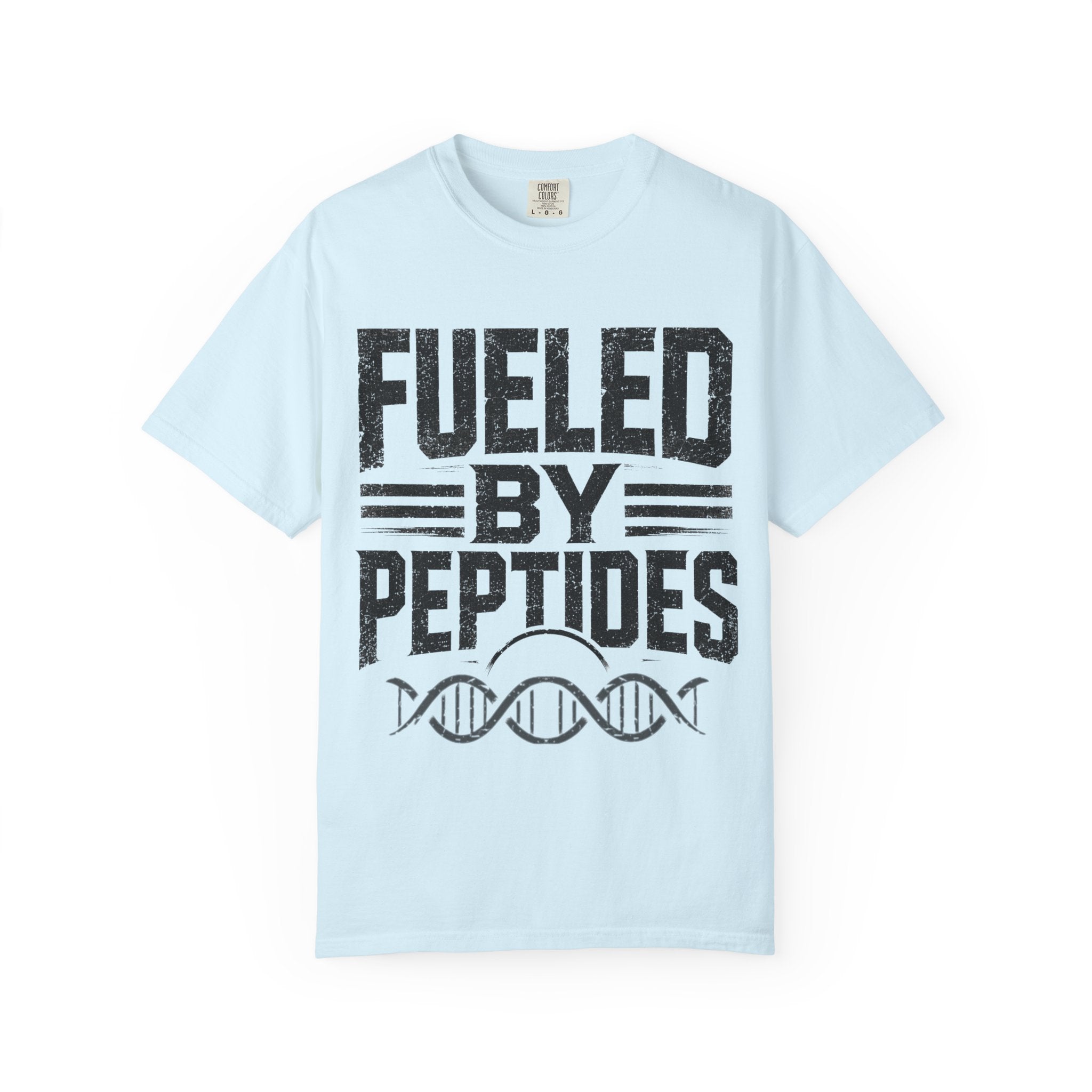 Fueled by Peptides T-Shirt — Biohacker, Fitness Graphic Tee