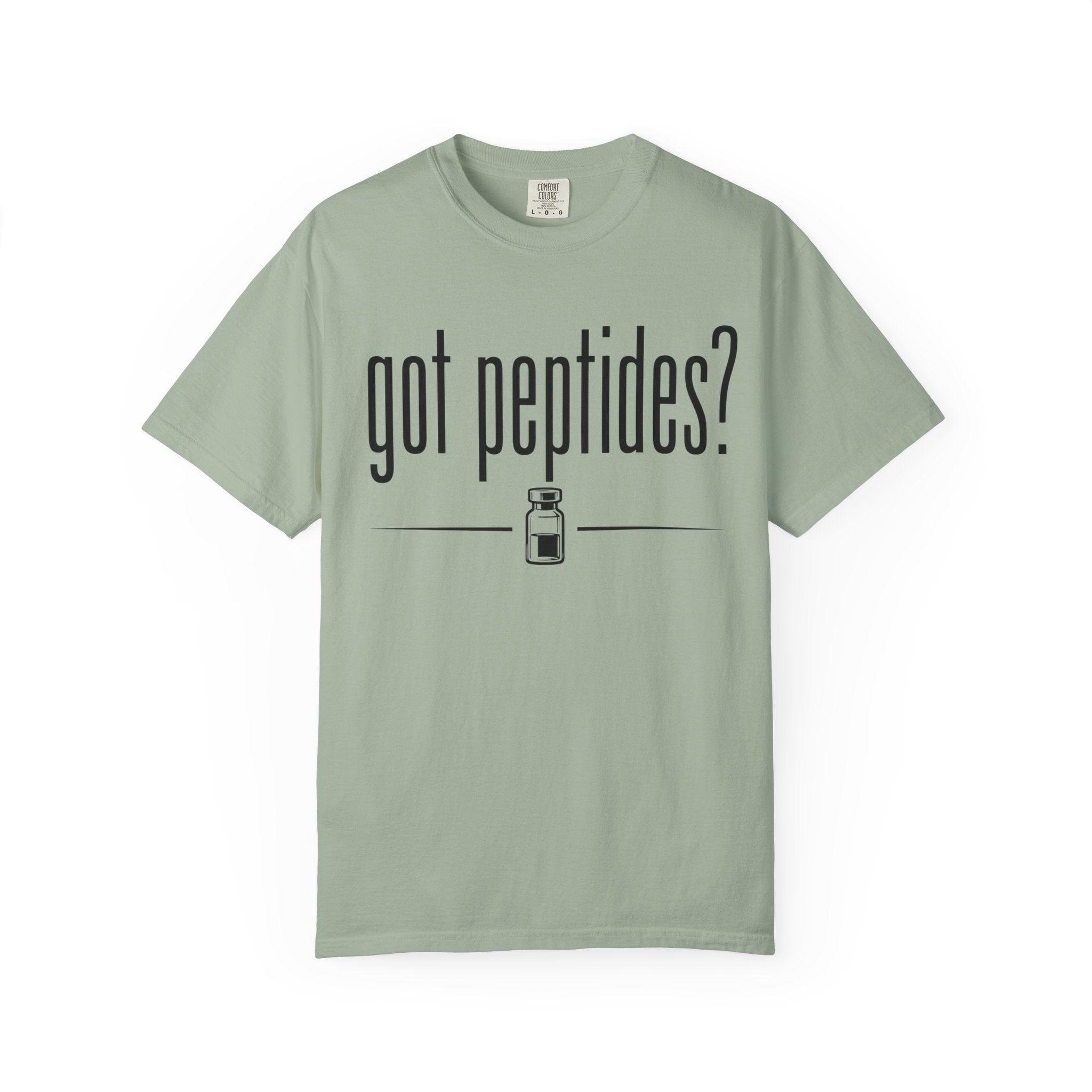 Got Peptides? T-shirt — Subtle Fitness Science Tee