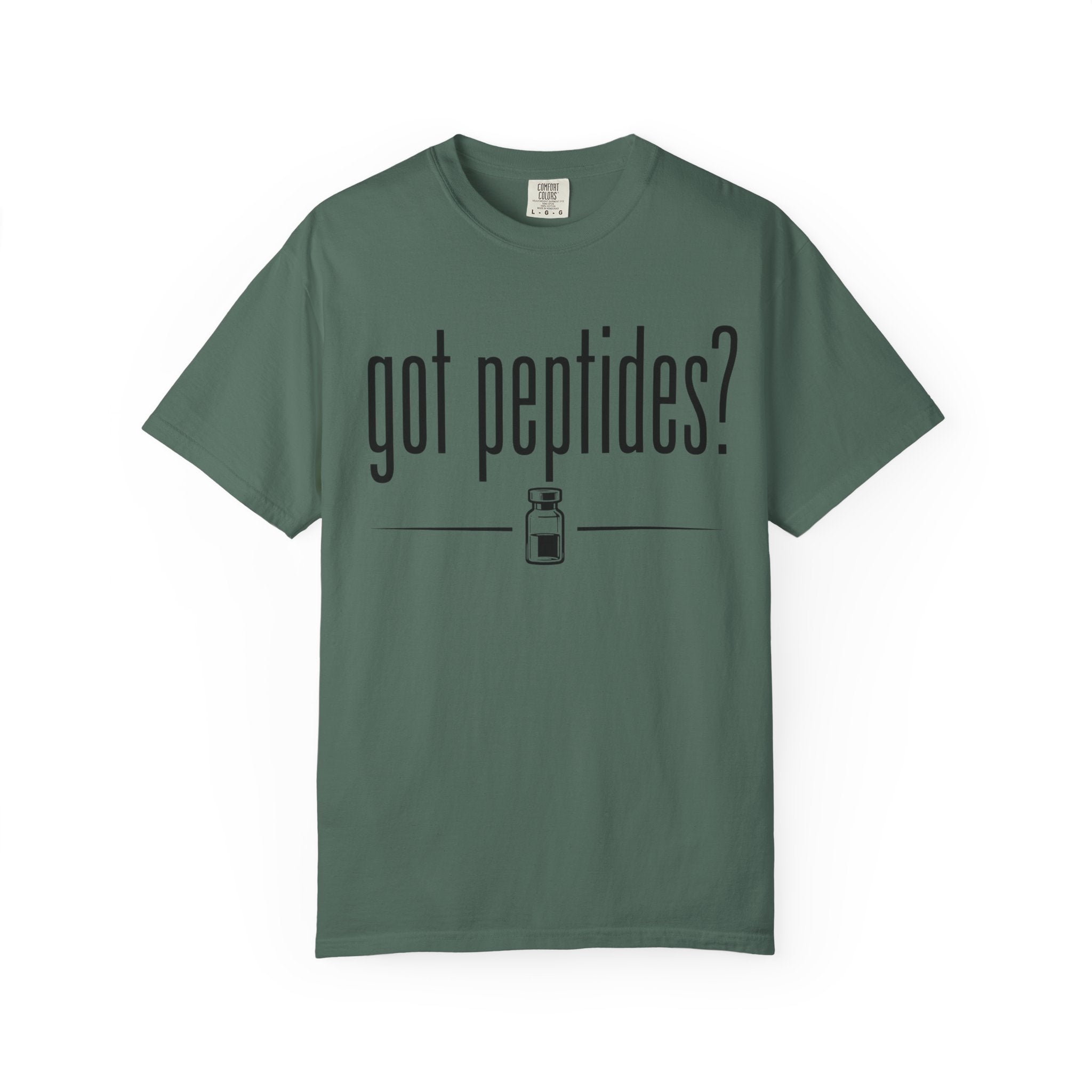 Got Peptides? T-shirt — Subtle Fitness Science Tee