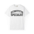 Reconstitution Specialist T-Shirt — Retro Collegiate Graphic Tee