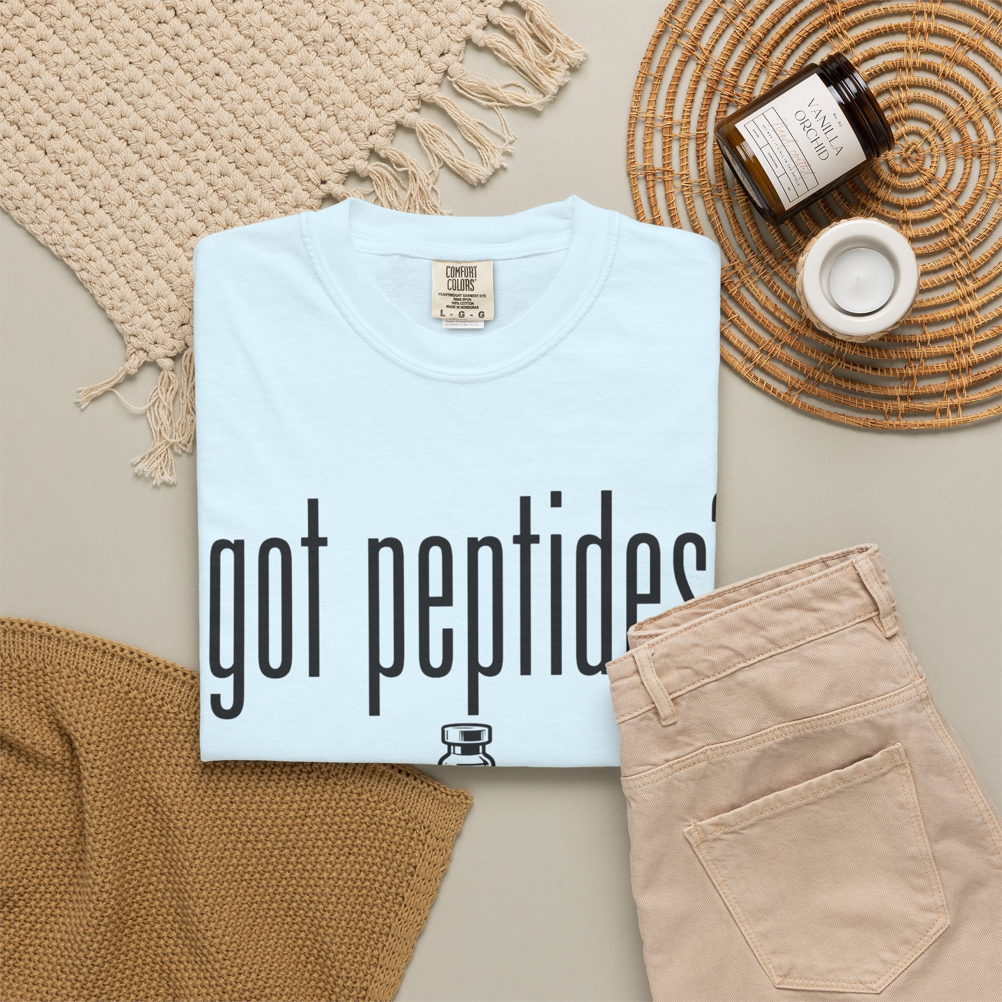 Got Peptides? T-shirt — Subtle Fitness Science Tee