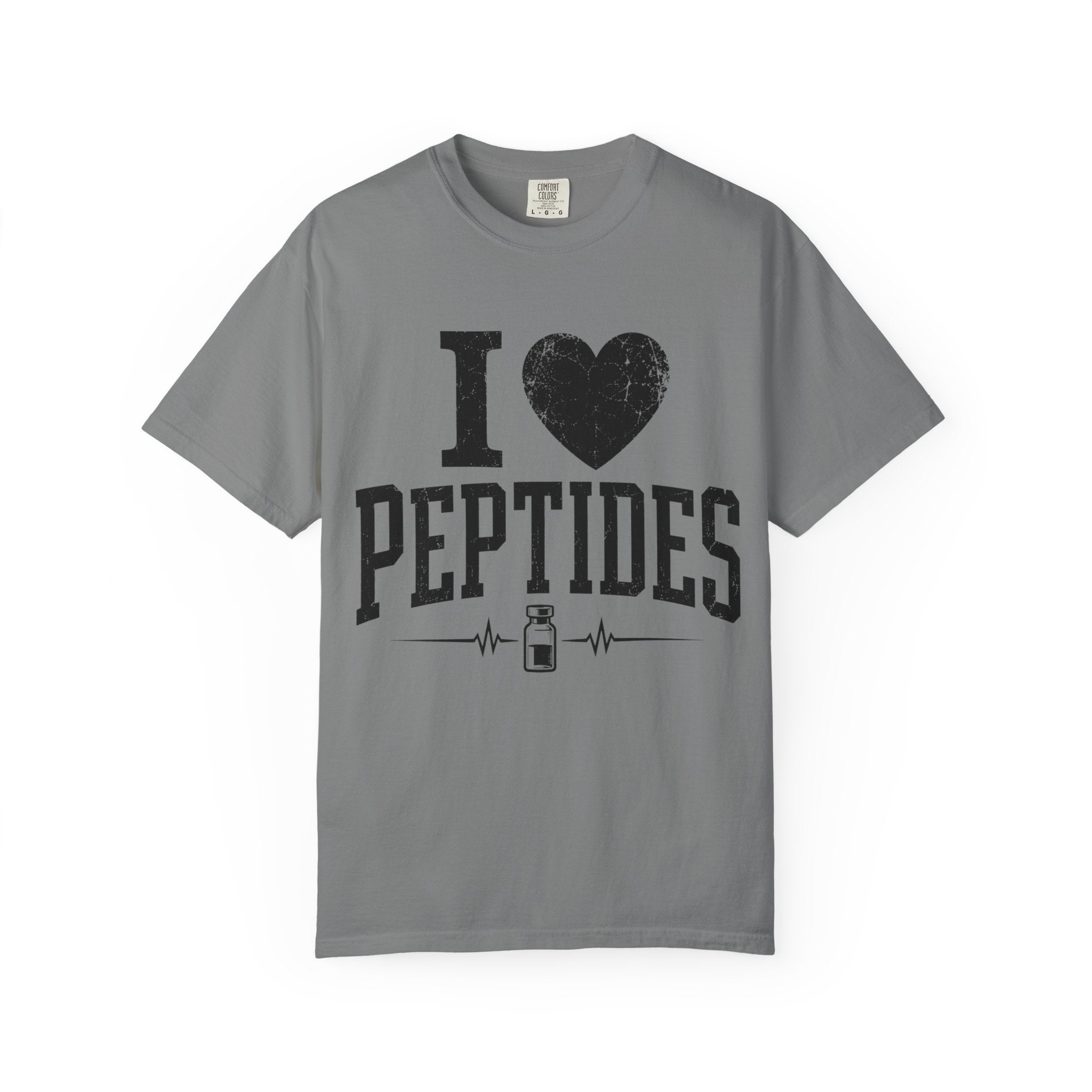 I Love Peptides T-Shirt — Peptide Researcher & Biohacker Graphic Tee