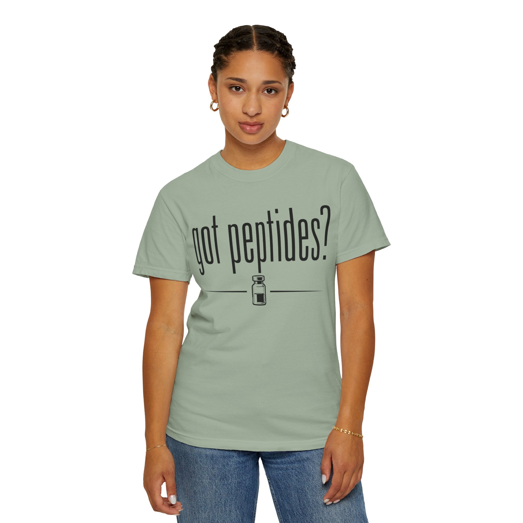 Got Peptides? T-shirt — Subtle Fitness Science Tee