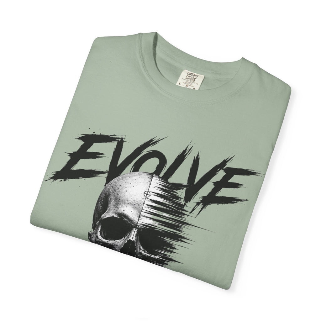 Evolve Skull Barbell T-Shirt — Fitness & Strength Gym Tee