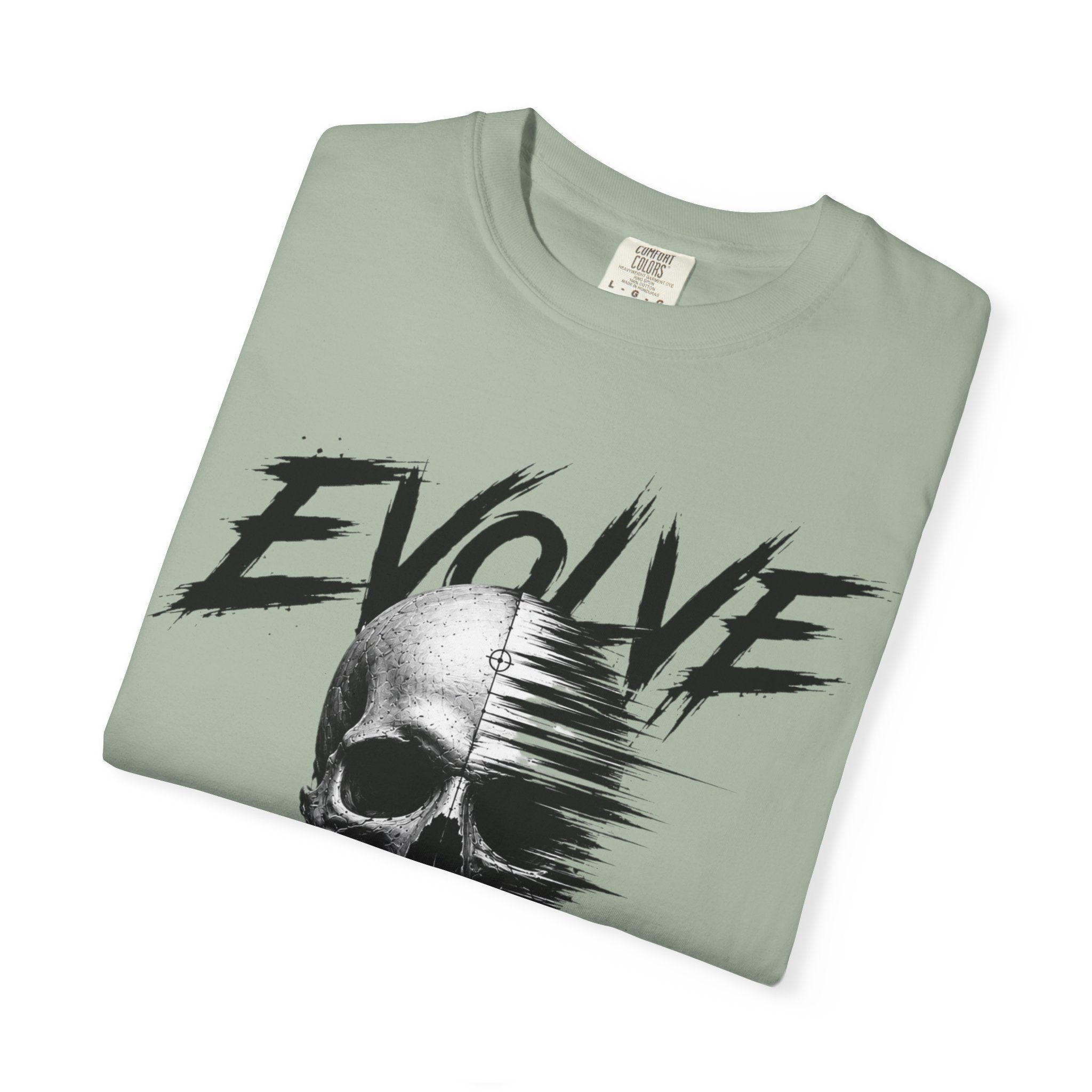 Evolve Skull Barbell T-Shirt — Fitness & Strength Gym Tee